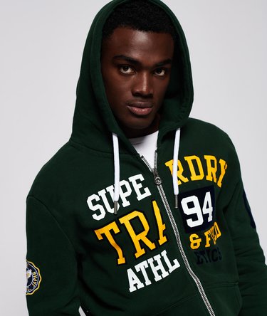 Split Track Zip Hoodie Image 2