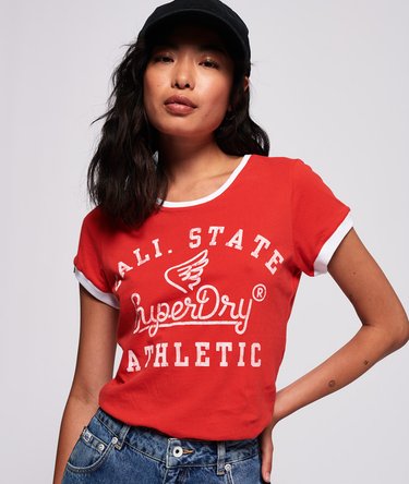 Camiseta State Athletic Ringer Image 2