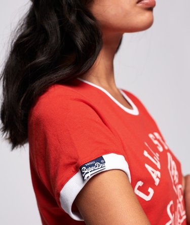 Camiseta State Athletic Ringer Image 4