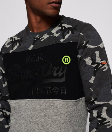 Vintage Logo Sweatshirt mit Tarnmuster Image 4