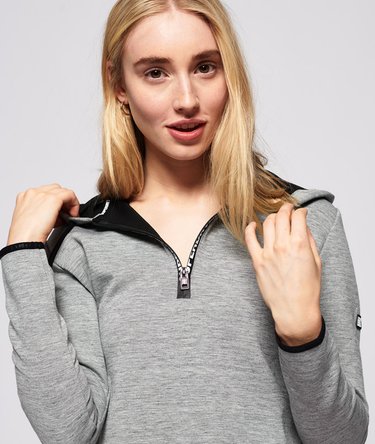 Sweat court à capuche SD Sport Gym Tech Luxe Image 3