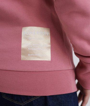 NYC Studio Foil Zip Hoodie Image 7