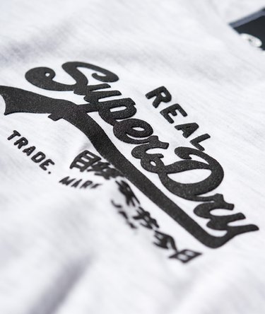 Kastenförmiges Vintage Logo T-Shirt Image 7