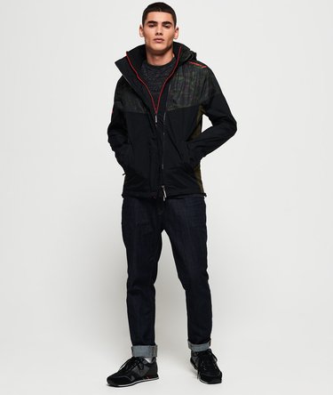 Tech Axis Hooded Pop Zip SD-Windcheater Image 3