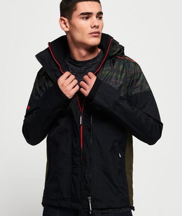 Tech Axis Hooded Pop Zip SD-Windcheater Image 1