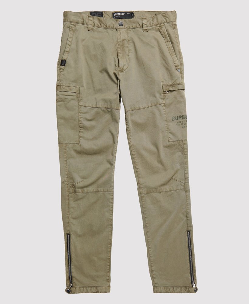 mens Surplus Goods Aviator Pants in Indigo Dobby Stripe | Superdry US