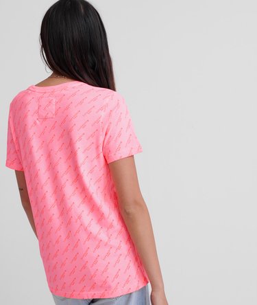 Vintage Logo Tonal All Over Print T-Shirt Image 3
