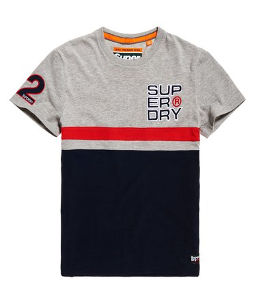 Cut & Sew 08 Kurzarm-T-Shirt mit Applikation Image 2