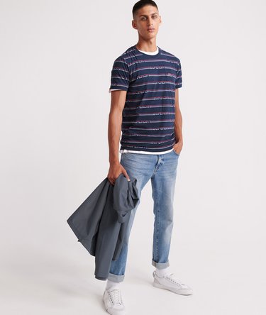 Let Santa Maria T-shirt med gennemg&aring;ende print Image 5