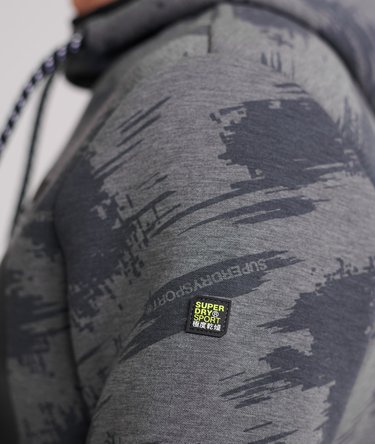 Gym Tech Stretch Graphic Overhead Hoodie Image 5