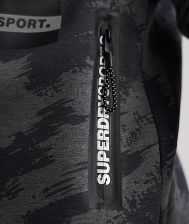 Gym Tech Stretch Graphic Overhead Hoodie Image 7