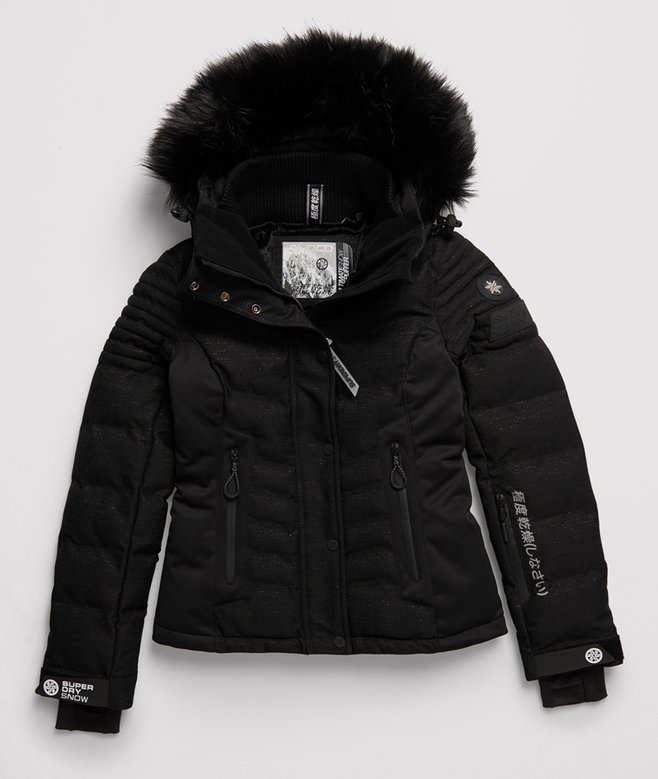 Superdry Ski Jacket Superdry Luxe Snow Puffer Jacket Womens Luxe