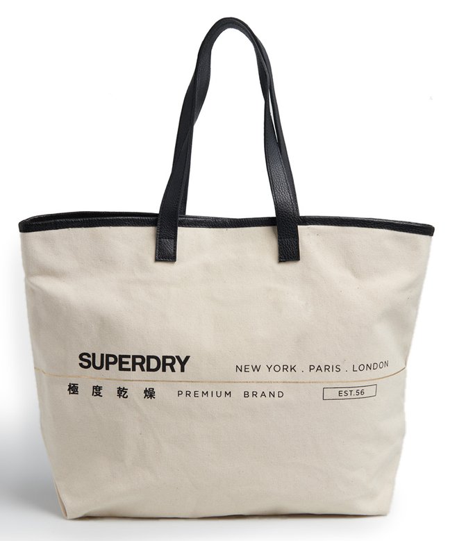 womens Portland Shopper Bag in NATURAL Superdry UK
