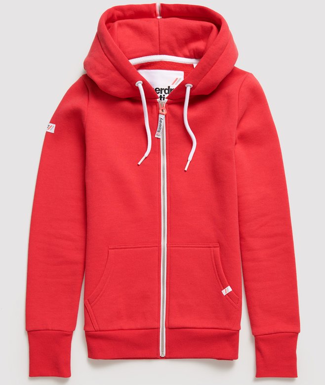 Athletic Sweatshirt Superdry La Hoodie LA Athletic Zip Hoodie