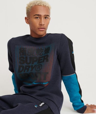 Gym Tech Colour Block Crew Sweatshirt Image 5