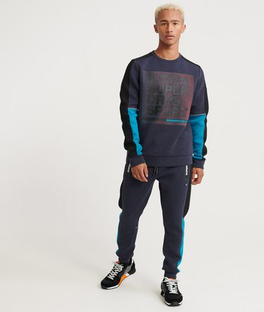 Gym Tech Colour Block Crew Sweatshirt Image 3