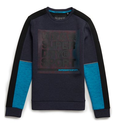 Gym Tech Colour Block Crew Sweatshirt Image 2