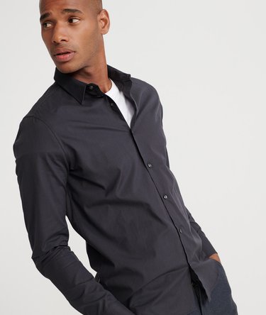 Lang&aelig;rmet Edit slimfit skjorte Image 4