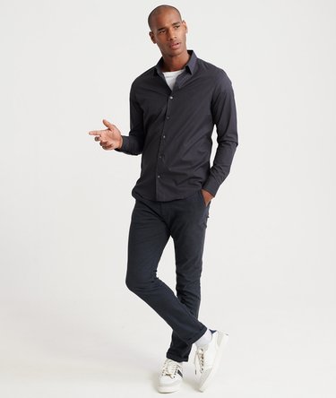 Lang&aelig;rmet Edit slimfit skjorte Image 2