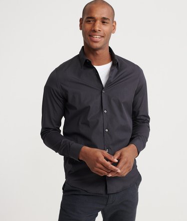 Lang&aelig;rmet Edit slimfit skjorte Image 1