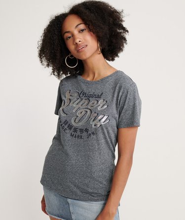 T-shirt &agrave; fausses paillettes Original Image 1