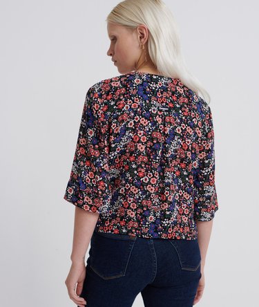 Pippa bluse med knapper Image 4