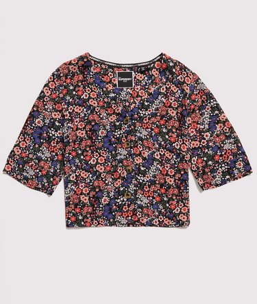 Pippa bluse med knapper Image 2