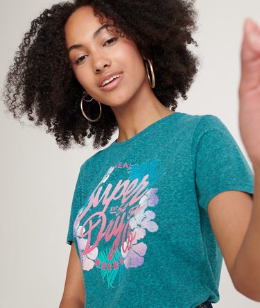 Tokyo Co Hibiscus T-Shirt Image 4