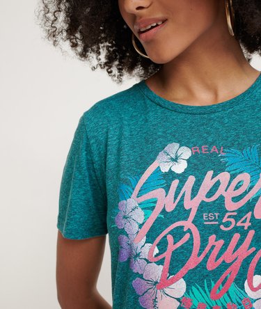 Tokyo Co Hibiscus T-Shirt Image 5