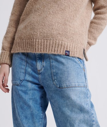 Savannah Yoke Jacquard Knitted Jumper Image 6