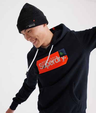 Sudadera con capucha y etiqueta con el logo Core Image 5