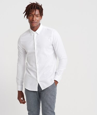 Lang&aelig;rmet Edit slimfit skjorte Image 1