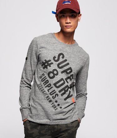 Surplus Goods Long Sleeve Graphic T-Shirt Image 1