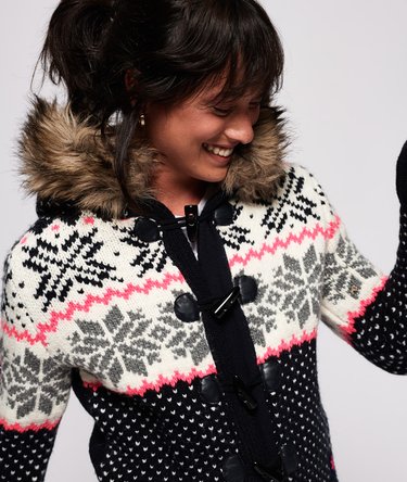 Chalet Snow Toggle Cardigan Image 2