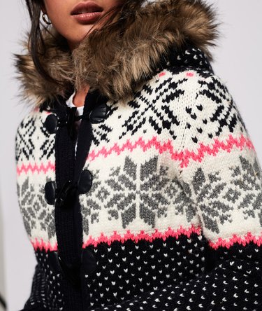 Chalet Snow Toggle Cardigan Image 3