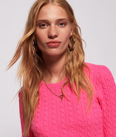 Luxe Cable Knit Jumper Image 2