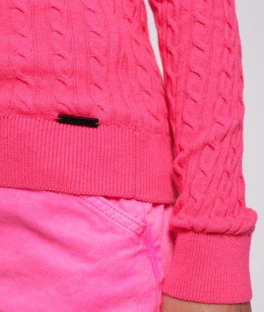 Luxe Cable Knit Jumper Image 3