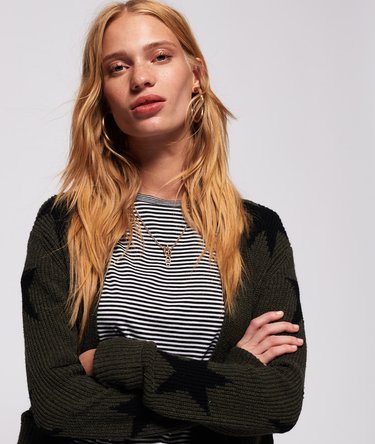 Rayna Rib Short Cardigan Image 3