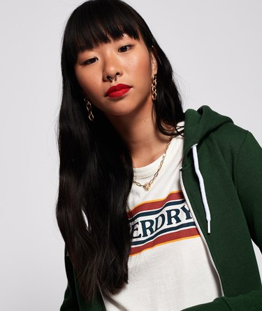 LA Athletic hoodie met rits Image 2