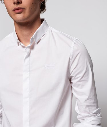 Camisa de manga larga entallada Image 3