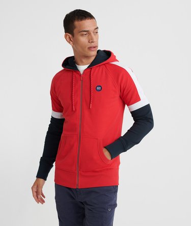 Collective Colour Block Zip Hoodie Image 1