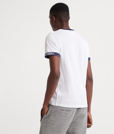 Orange Label Pique Cali Ringer T-Shirt Image 4