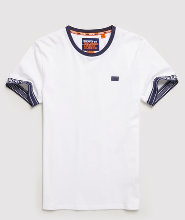 Orange Label Pique Cali Ringer T-Shirt Image 2