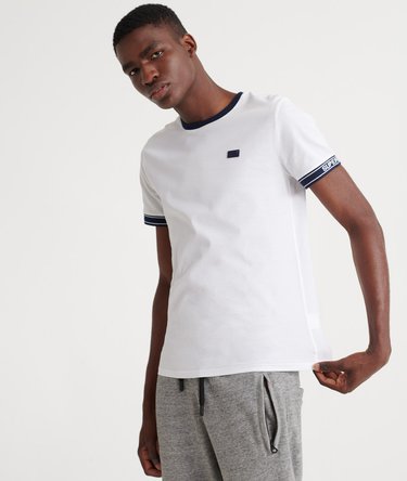 Orange Label Pique Cali Ringer T-Shirt Image 5