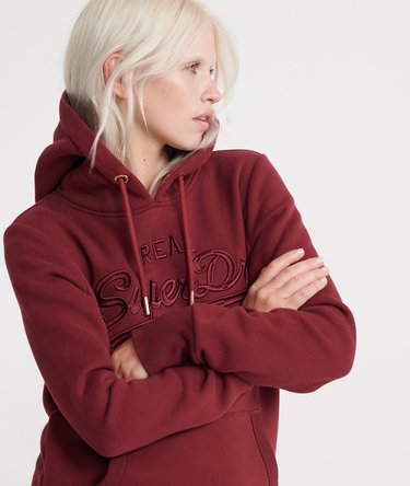 Vintage Logo Premium Hoodie mit Stickerei Image 6