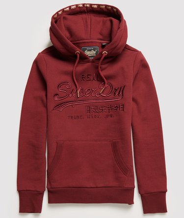 Vintage Logo Premium Hoodie mit Stickerei Image 2
