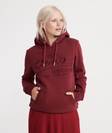 Vintage Logo Premium Hoodie mit Stickerei Image 1