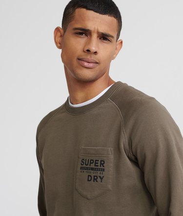 Surplus Goods sweatshirt met ronde hals en print Image 4