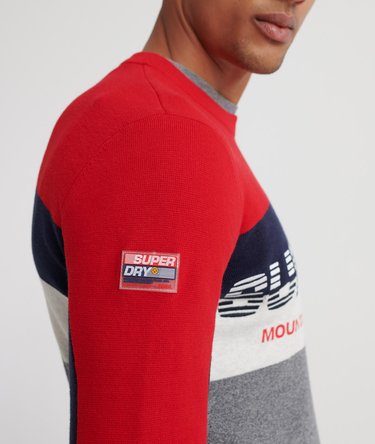Mega Logo trui met ronde hals Image 6