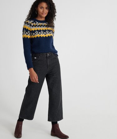 Savannah Yoke Jacquard-strikkegenser Image 2